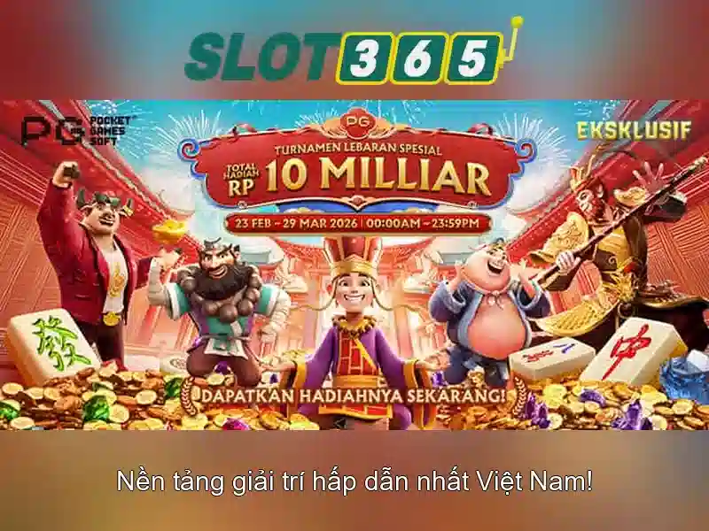 Danh mục trò chơi có ở Slot365