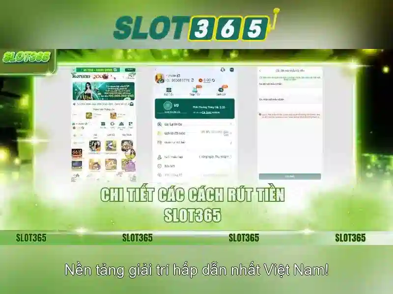 Biểu mẫu đăng ký thông tin tài khoản Slot365
